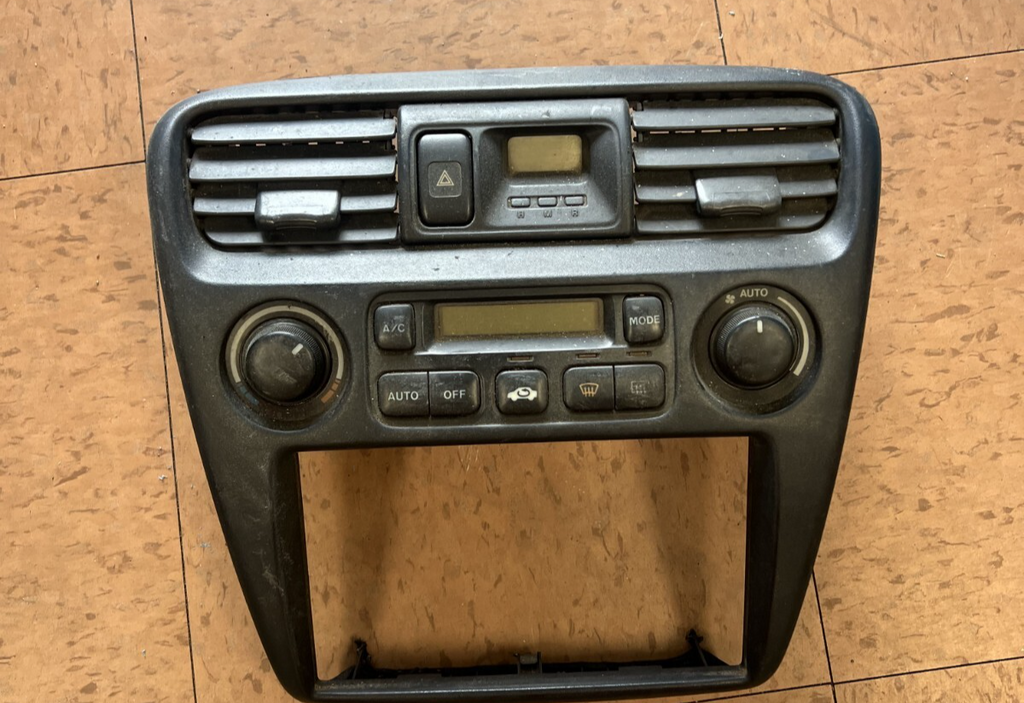 1998-2002 Honda Accord AC Heater Climate Control Switch with Vents Bezel OEM