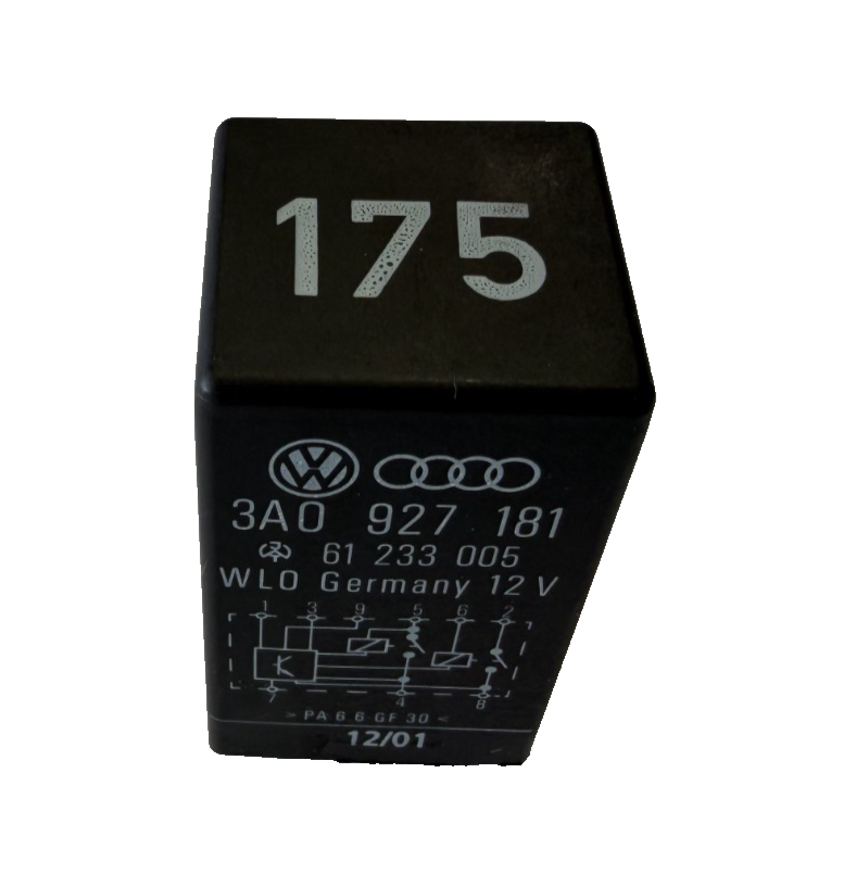 99 00 01 02 03 04 05 Volkswagen Jetta Accessory Power Relay 12V 3A0 927 181 by Volkswagen Audi