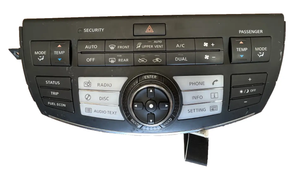 2006-2007 Infiniti M35 AC Heater Temperature Control with Navigation 28395 EH000