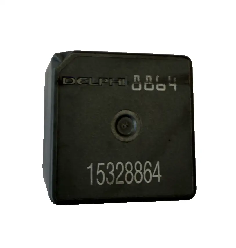 Delphi Automotive 4 Pin Prong Fusebox Fuse Relay 15328864 Black by Delphi