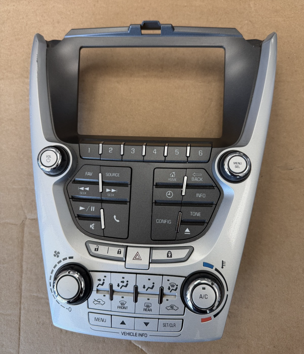 15-17 Chevrolet Equinox AC Heater Climate Control Radio Control Panel 23450883
