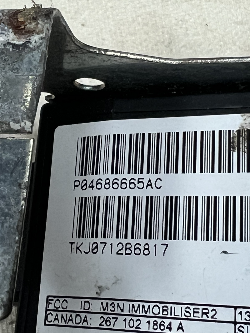 2002 2003 2004 Jeep Grand Cherokee Immobilizer Skim Module OEM 04686665AC