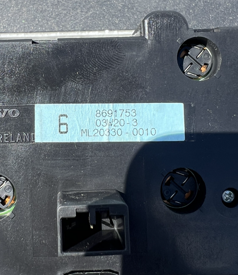 1999-2009 Volvo S80 V70 S60 Headlight Control Dimmer Fog Light Switch 8691753