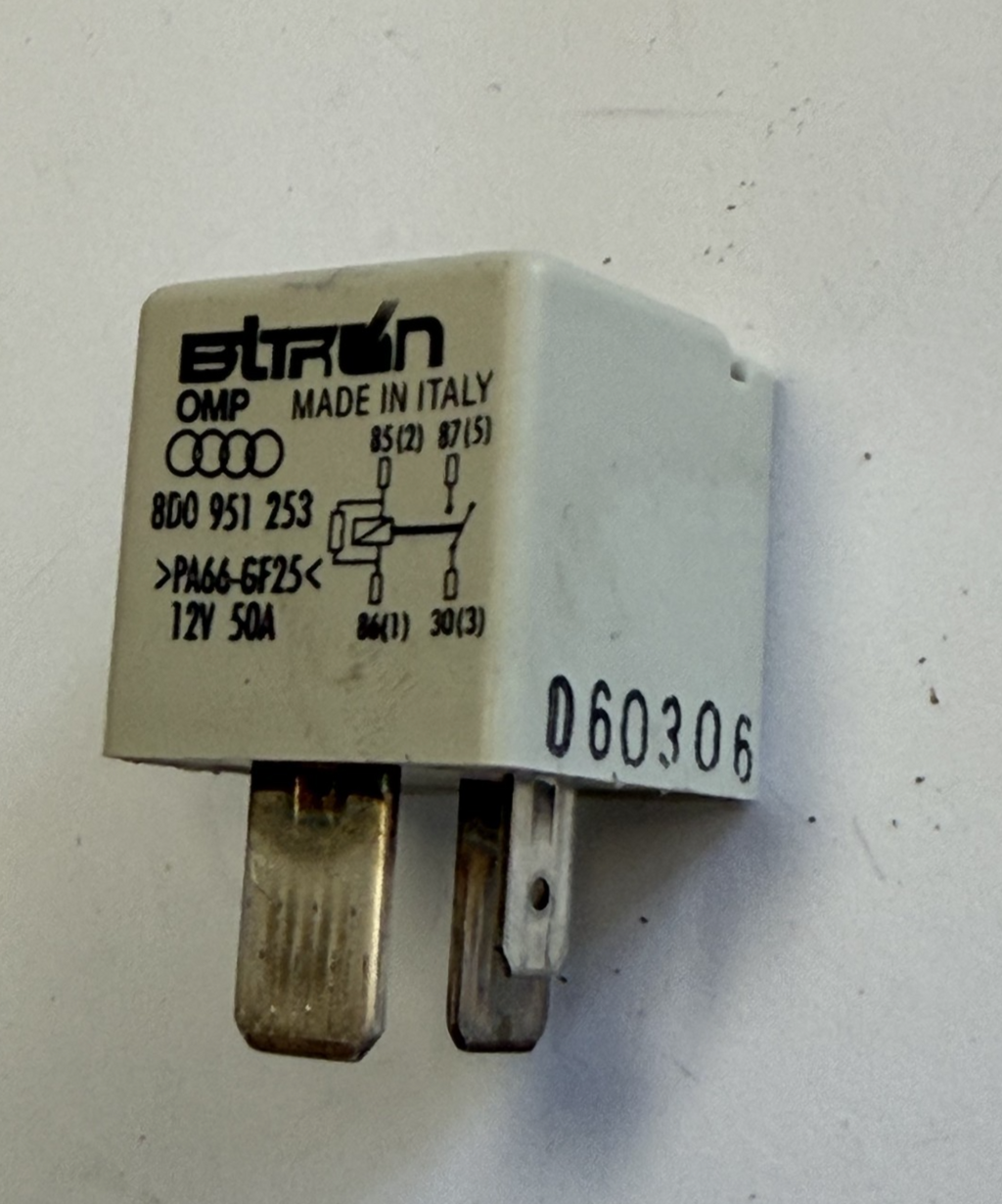 Bitron Multifunctional Relay #370 12V 50A 8D0 951 253 fits Audi Volkswagen