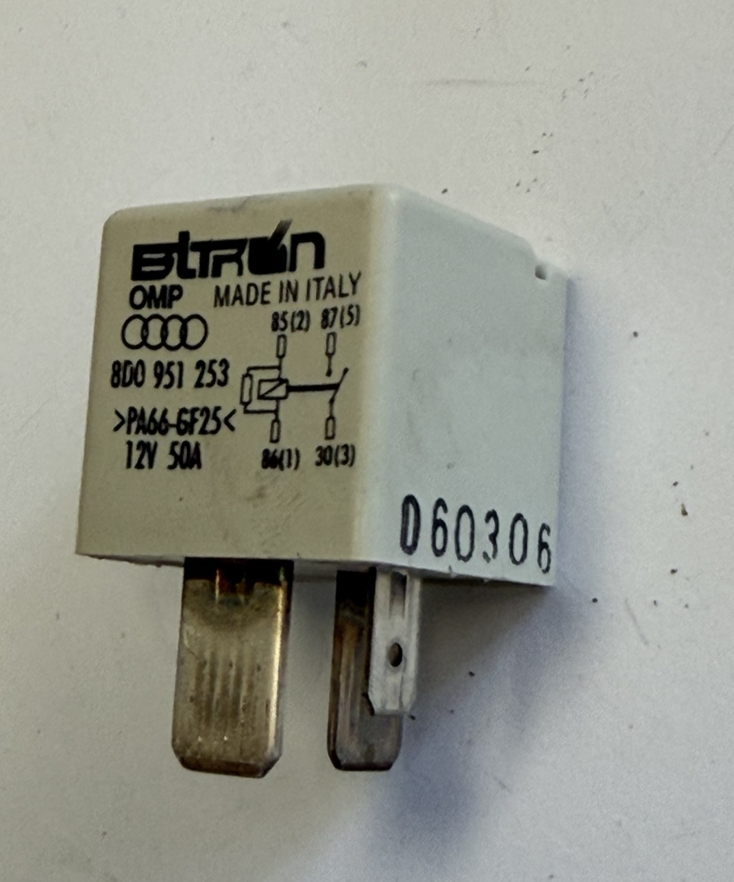 Bitron Multifunctional Relay #370 12V 50A 8D0 951 253 fits Audi Volkswagen