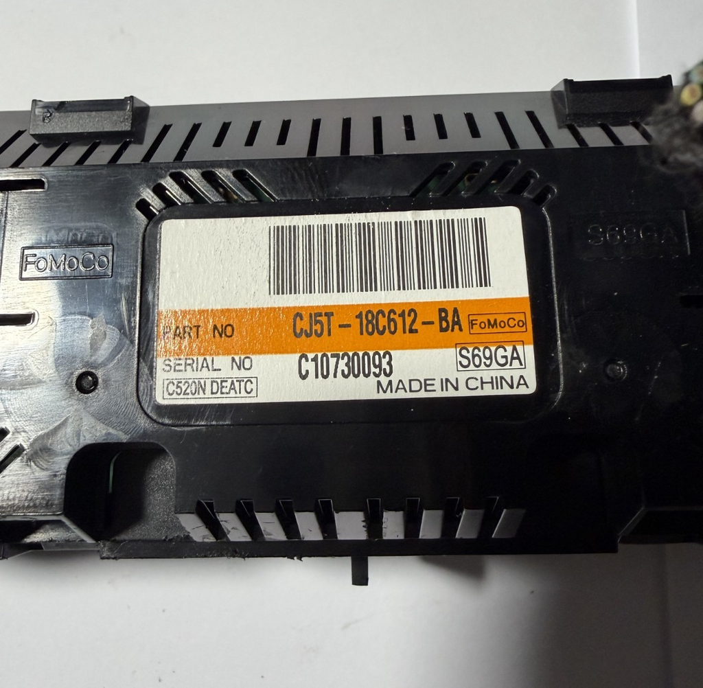 2013-2015 Ford Escape AC Heater Temperature Climate Control Panel CJ5T 18C612 BA