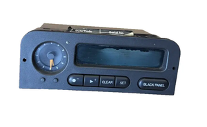 Saab 900 Clock Information Display Screen Panel 1994 1998 Black 46 17 338