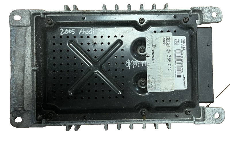 2004 2005 2006 Audi A4 S4 Bose Audio Radio Amplifier Amp OEM 355 013