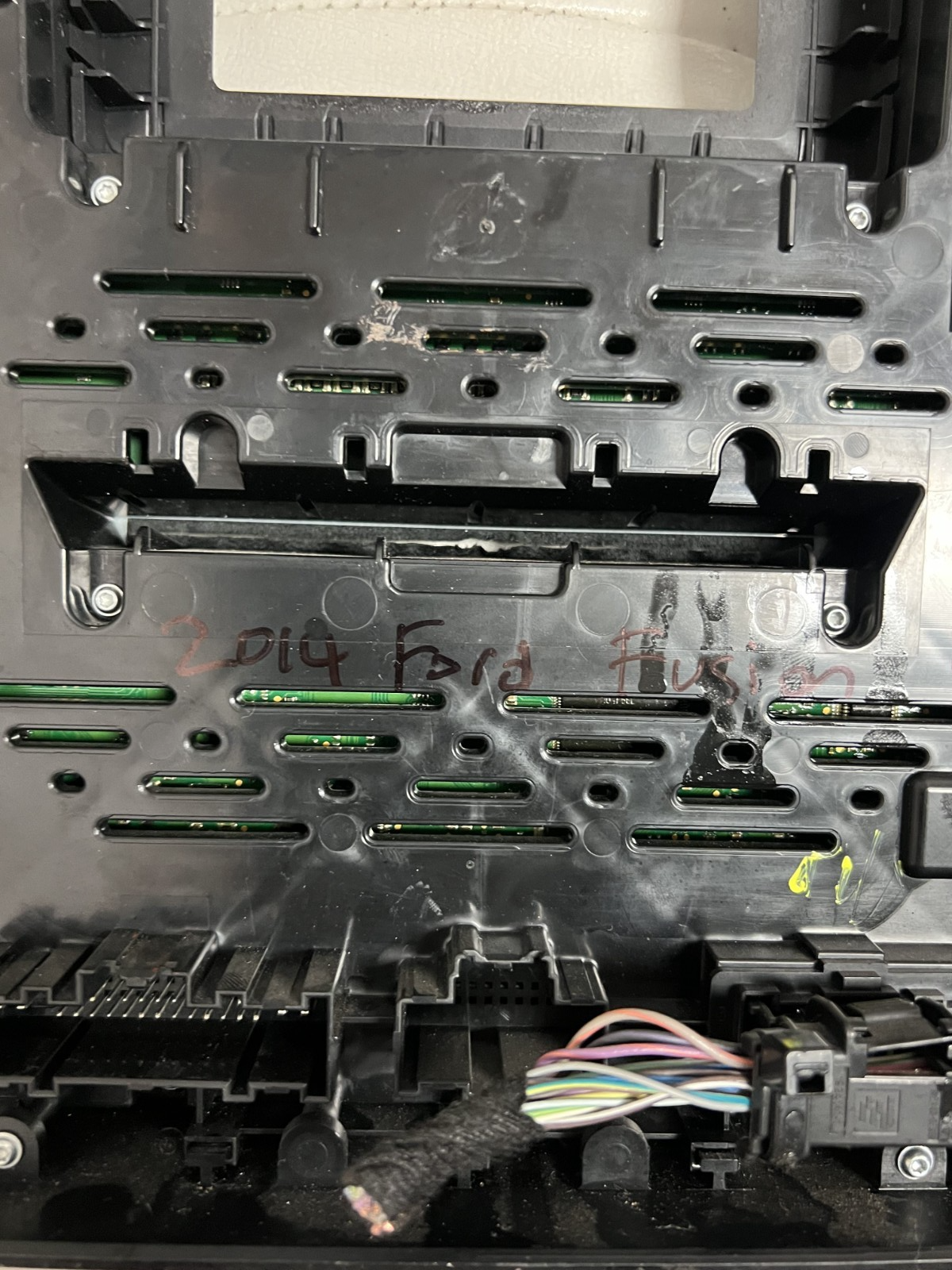 2013-2016 Ford Fusion Radio Heater AC Climate Control Switch Panel Bezel OEM