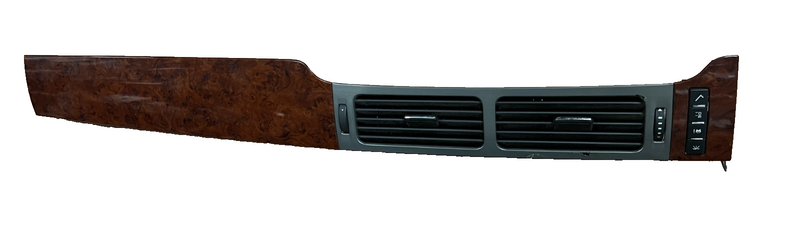 2007-2014 GMC Yukon Center Dash AC Vent Trim OEM 25887446 Woodgrain