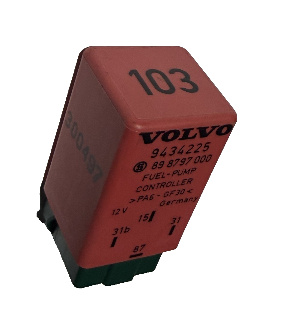 1993 1994 1995 1996 Volvo 850 Fuel Pump Relay 12V 9434225, 89 8797 000 Red