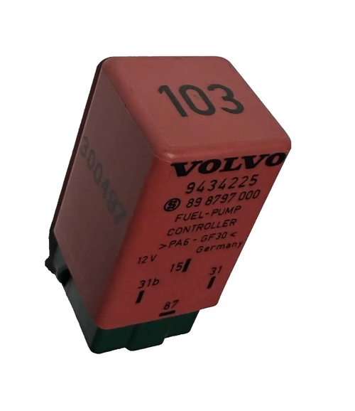 1993 1994 1995 1996 Volvo 850 Fuel Pump Relay 12V 9434225, 89 8797 000 Red by Volvo