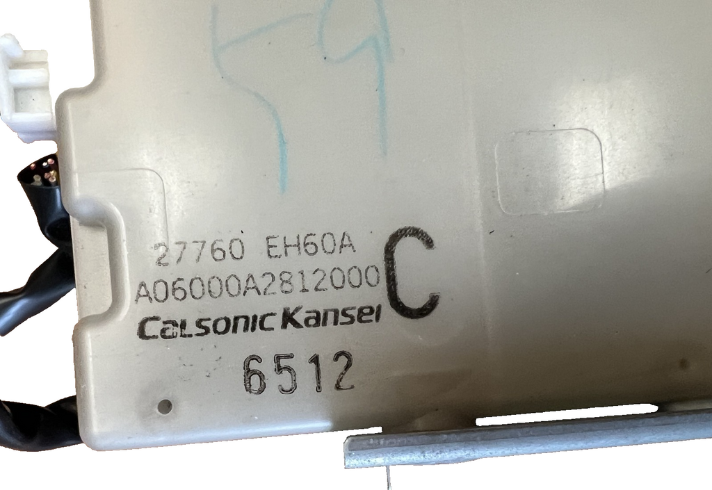 07 2007 Infiniti M35 AM FM CD DVD Receiver Head 28185 EH10A, 27760 EH60A