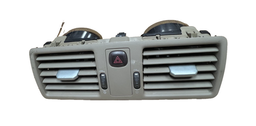 2003-2009 Volvo XC90 Center Dash Air Double Vent Grill Trim with Hazard Switch