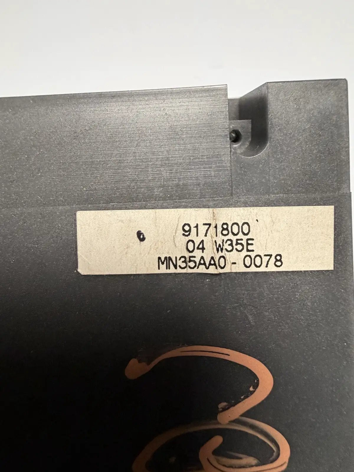 1999-2000 Volvo C70 AC Heater Temperature Climate Control 9171800, 04 W35E by Volvo