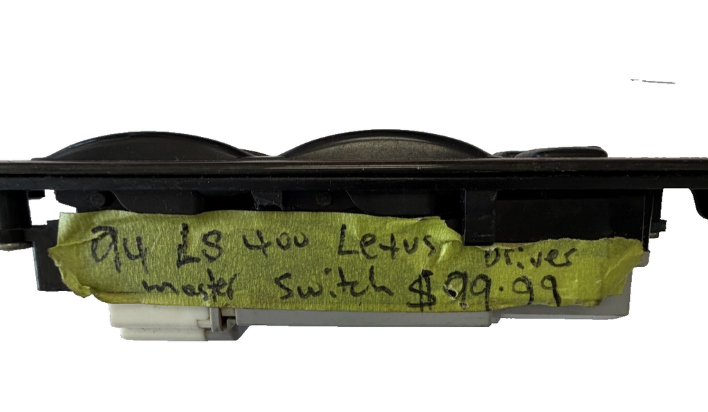 1990-1994 Lexus LS400 Power Window Master Driver Left Side Switch Control by Unbranded