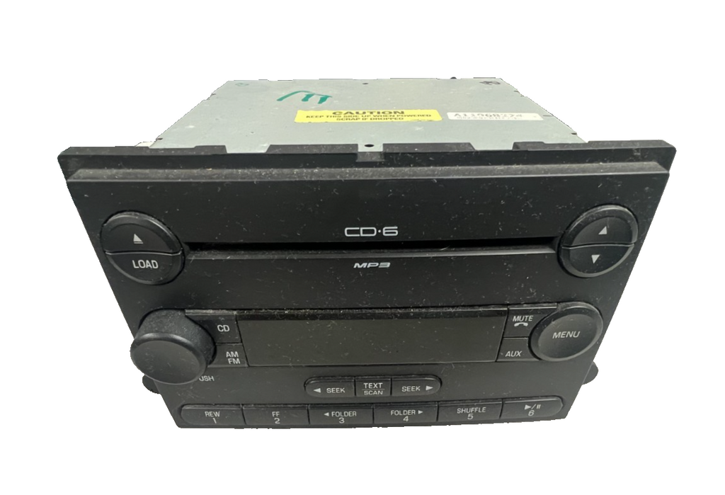 07 2007 Ford Edge Lincoln MKX Radio AM FM 6 CD Player Receiver 7T4T 18C815 FA