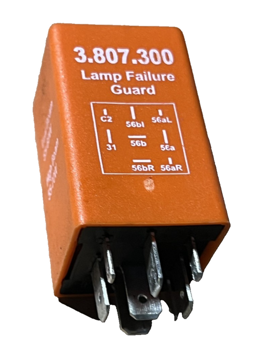 Headlight Head Light Lamp Control Relay 3 807 300 fits 1999-2009 Saab 9-5 95