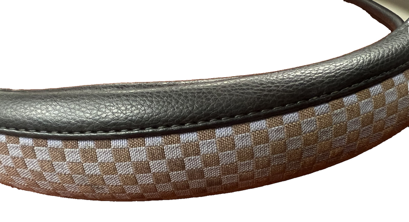 Steering Wheel Cover with Square Pattern for Steering Wheel Protection