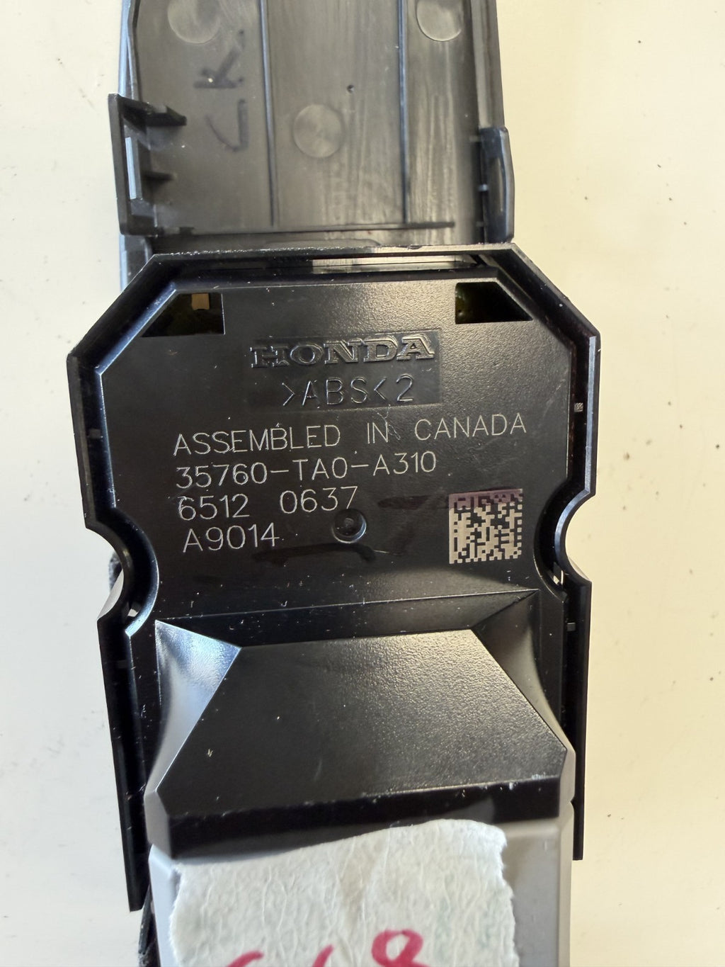 Door Power Window Lock Switch Right 35760 TA0 A310 fits 08-12 Honda Accord