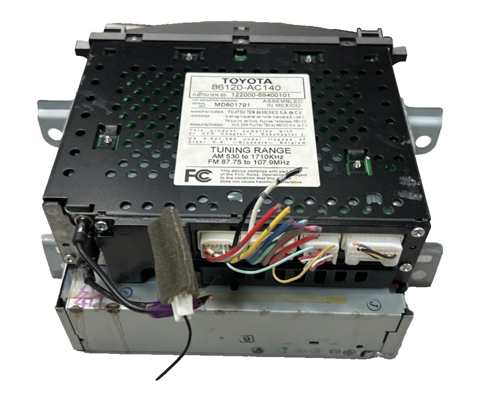 05 06 07 Toyota Avalon AM FM Radio Audio CD Player Stereo Receiver 86120 AC140