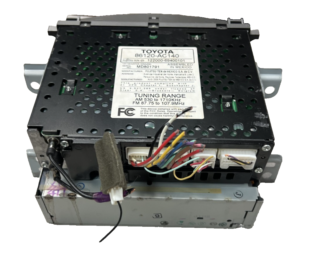 05 06 07 Toyota Avalon AM FM Radio Audio CD Player Stereo Receiver 86120 AC140