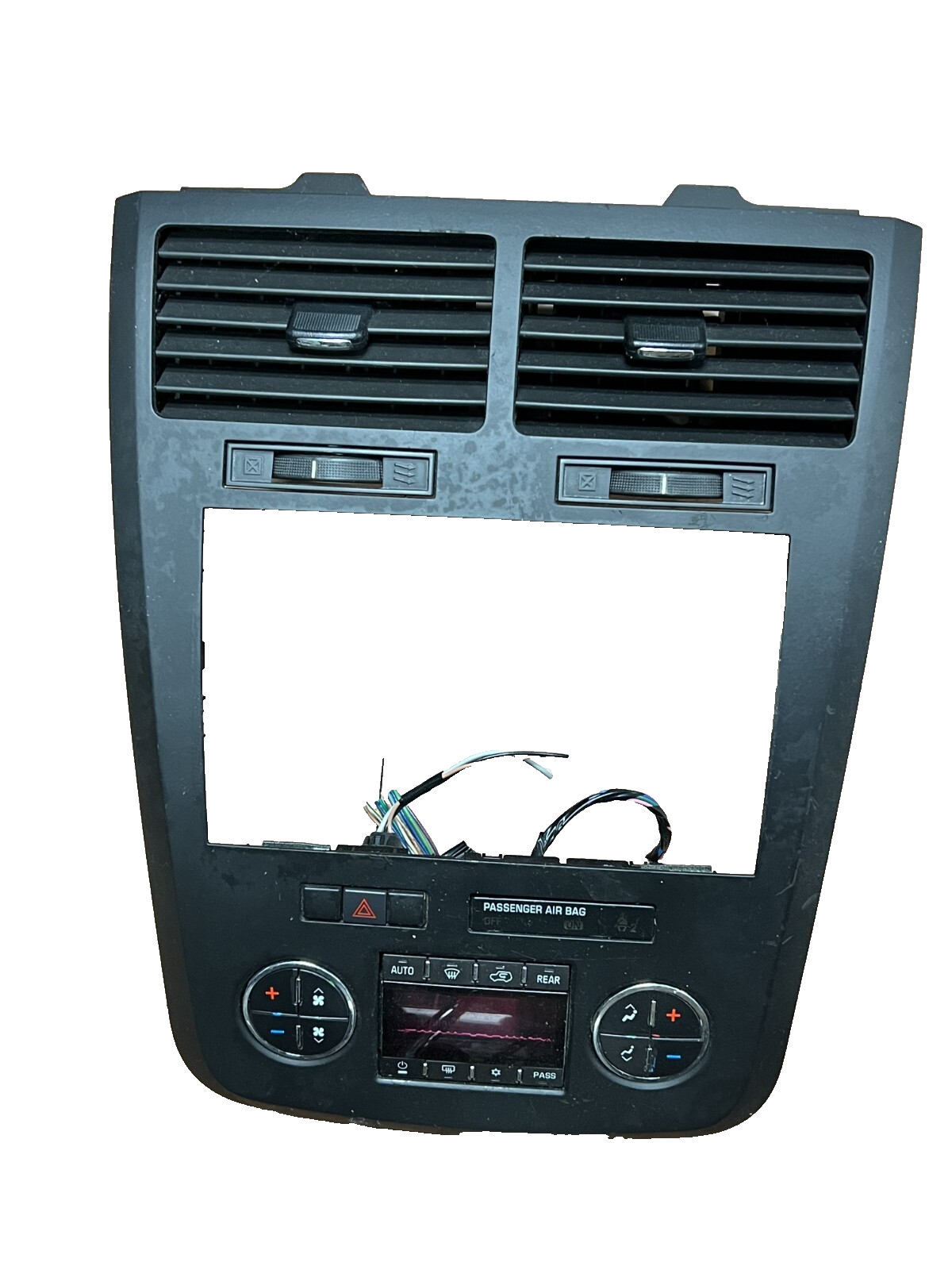 2007-2010 Saturn Outlook Dash Radio Climate Control Bezel Trim OEM 20778546
