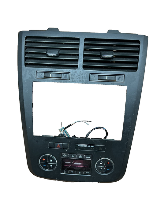 2007-2010 Saturn Outlook Dash Radio Climate Control Bezel Trim OEM 20778546