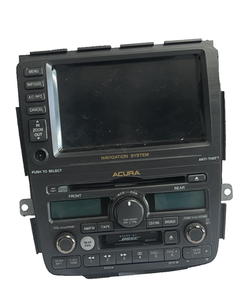 2003-2006 Acura MDX Navigation Display Screen with CD Cassette Player OEM
