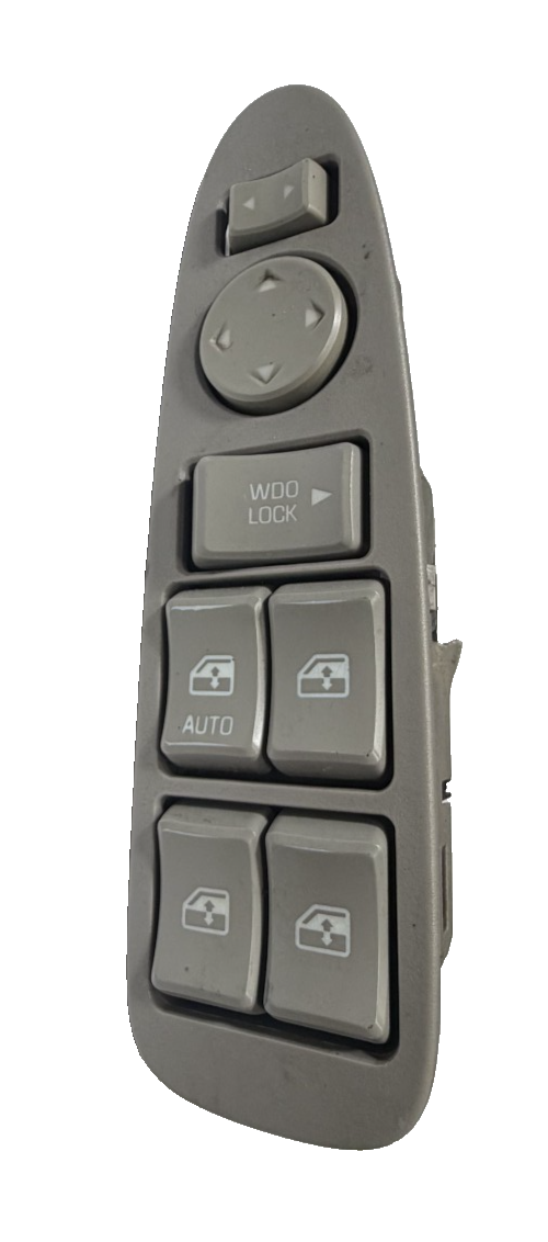 02 03 04 05 06 07 Buick Rendezvous Master Power Window Switch 10339378 Gray