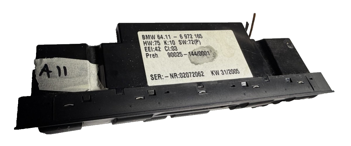 2004 2005 2006 BMW X5 3.0L AC Heater Climate Temperature Control 6 972 165