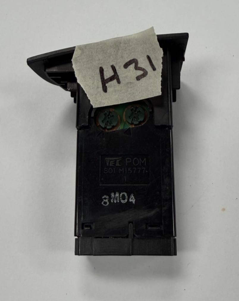 Windshield Defrost Switch M15777 Black fits 98 1998 Honda Civic