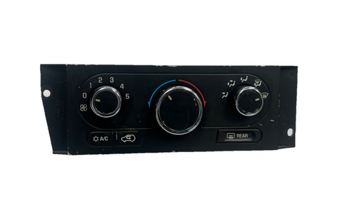 2002-2007 Buick Rendezvous AC Heater Temperature Climate Control Switch 10339961