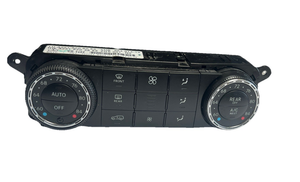 2006-2012 Mercedes-Benz ML350 GL450 HVAC AC Heater Climate Control Switch