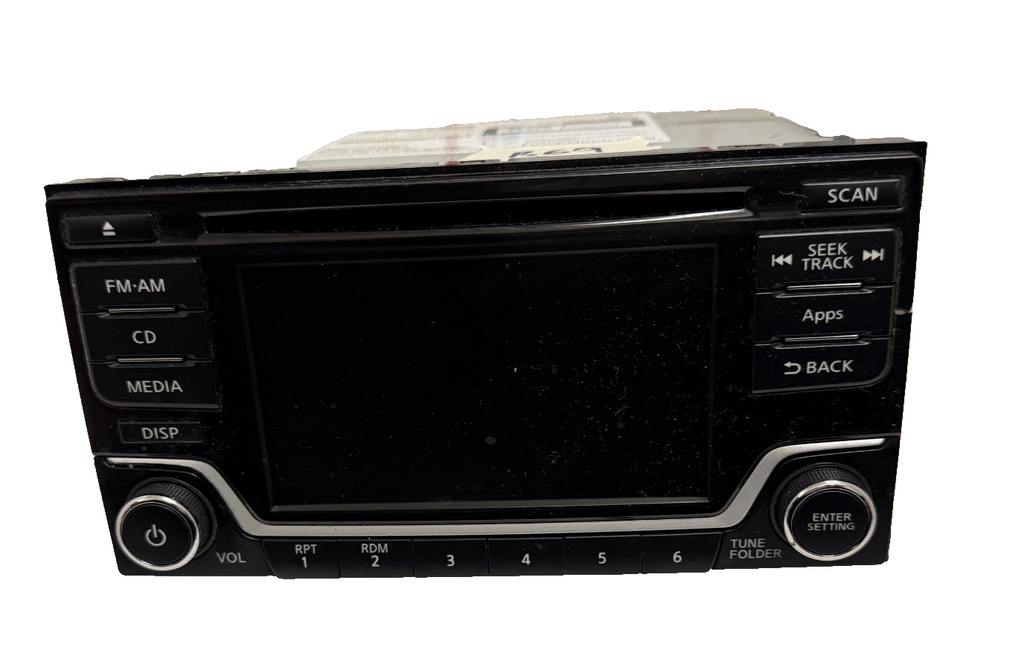2015-2017 Nissan Juke AM FM CD Player Radio Receiver 28185 3PT1A, CQ JN85E34D