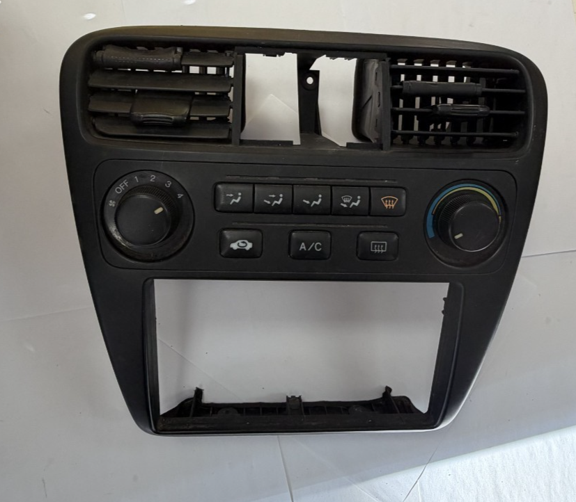 98-02 Honda Accord AC Heater Climate Control Switch Vents Bezel Trim Assembly