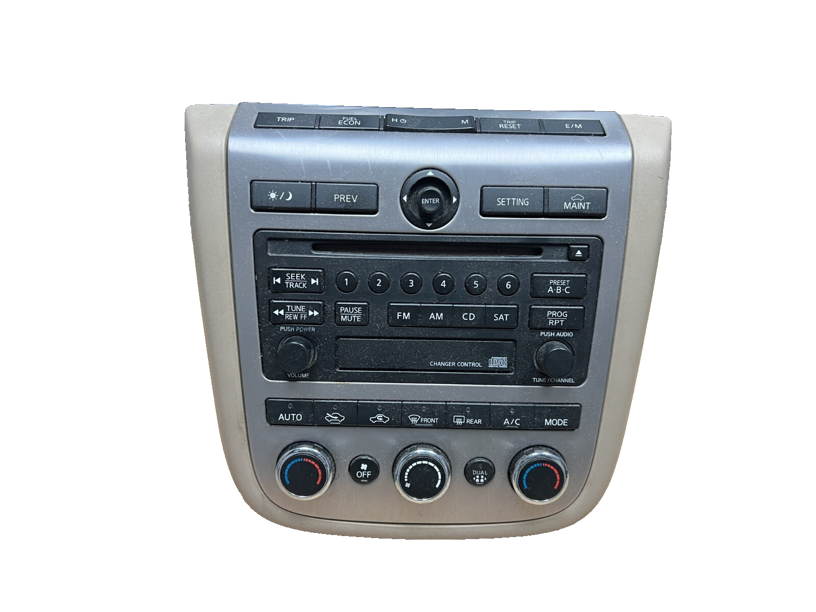 03-04 Nissan Murano AC Climate Temperature Control Radio CD Player 28185-CA000