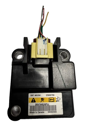 2009 Buick Enclave Inflator Restraint Vehicle Rollover Occupant Control Module