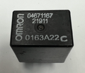 Omron 5-Pin Relay 0163A22C, 04671167 Black fits Chrysler Jeep Dodge