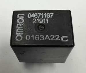 Omron 5-Pin Relay 0163A22C, 04671167 Black fits Chrysler Jeep Dodge