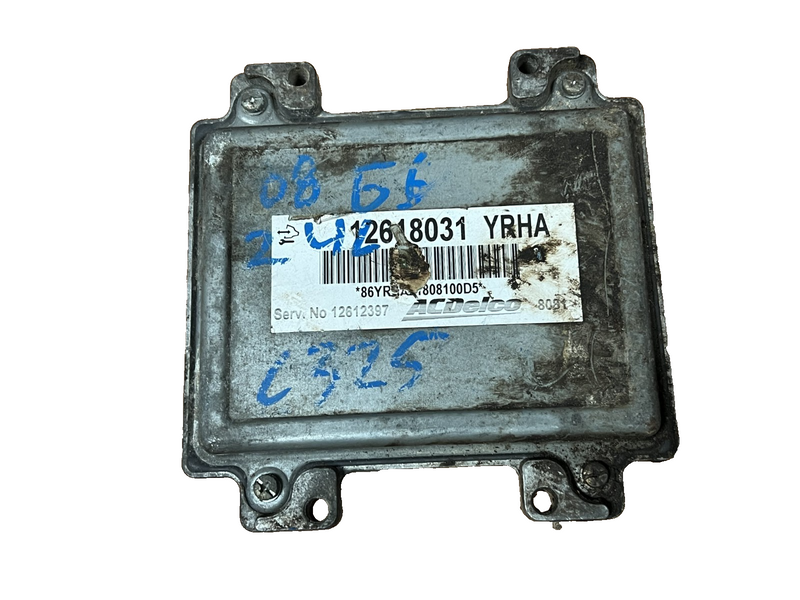 08 09 10 Pontiac G6 Engine Computer Control Module ECM ECU OEM 12618031