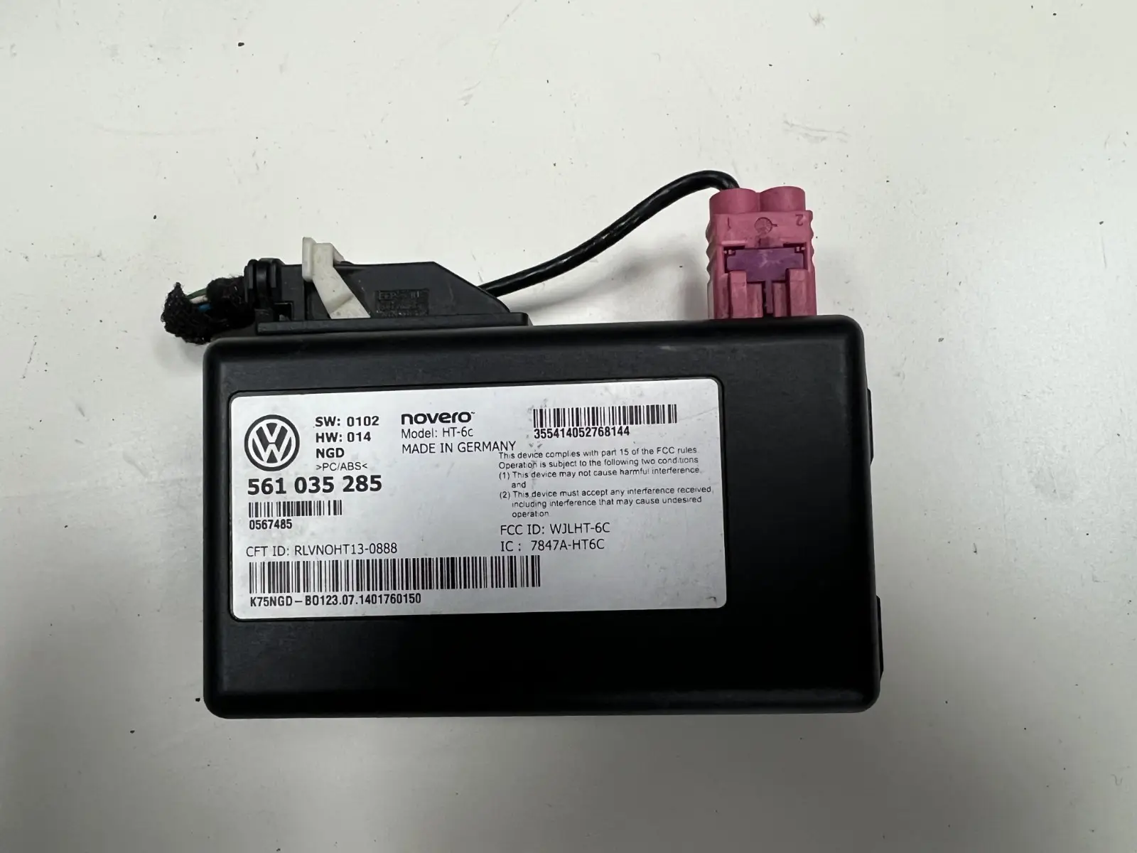 2014-2015 Volkswagen Passat Navigation System Control Module 561 035 285 by Volkswagen