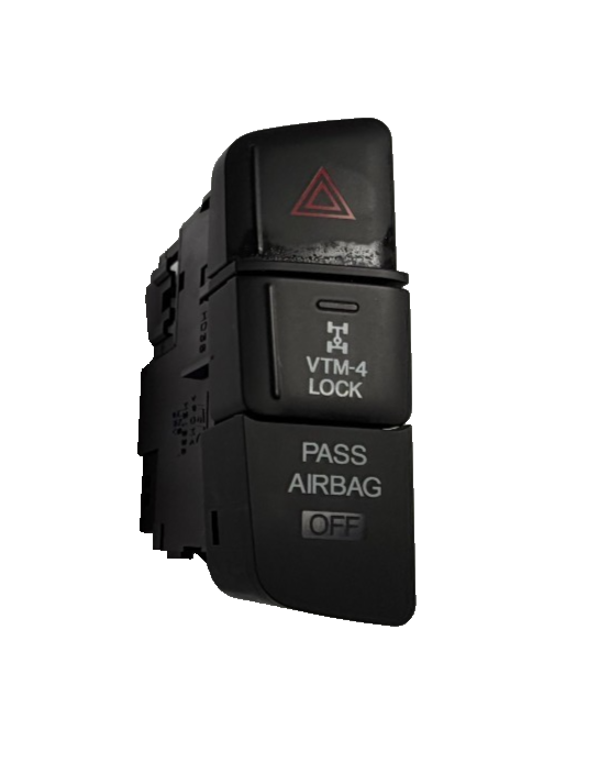 2006-2008 Honda Pilot Hazard Light VTM-4 Wheel Lock Switch M31338 Black by TEC