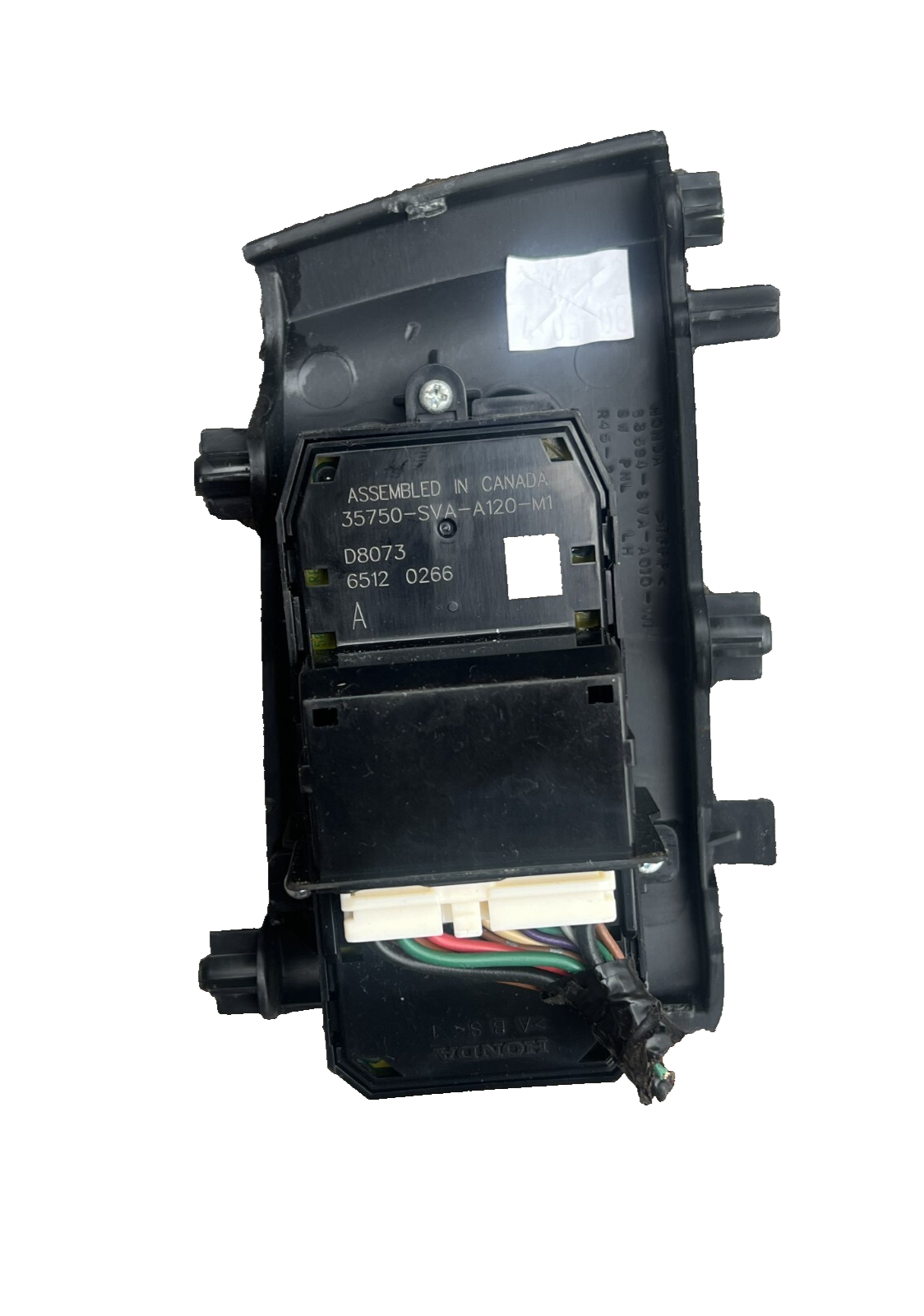 2006–2010 Honda Civic 2 Door Master Power Window Switch 35750-SVA-A120-M1