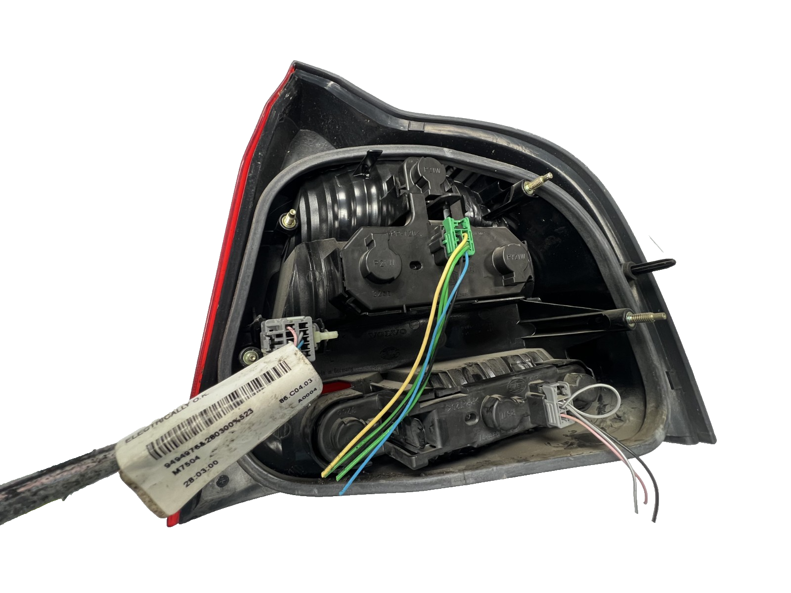 1999 Volvo S80 Rear Left LH Tail Light Taillight Lamp 9154478, 2VP 007 962 01