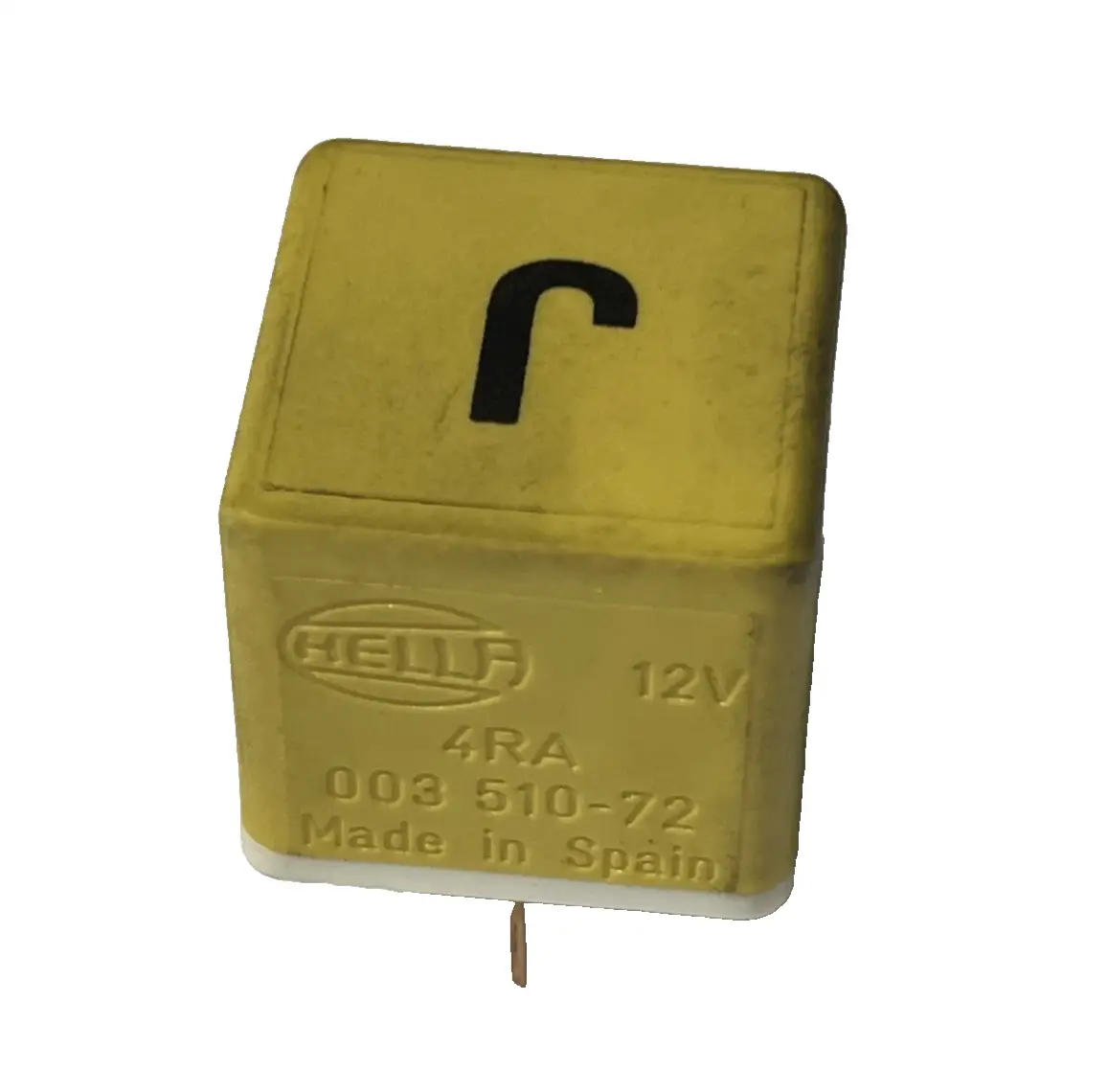 Relay 12V 4RA 003 510 72 fits 1993-2000 Volvo 740 850 C70 S70 V70 Yellow by Hella