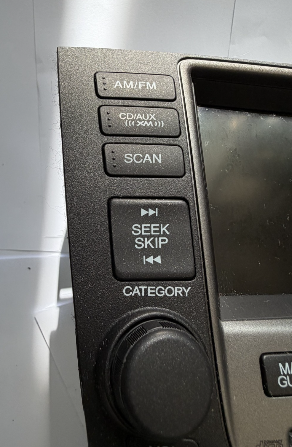2003-2007 Honda Accord Radio AM FM Stereo AUX CD Player Head Navigation