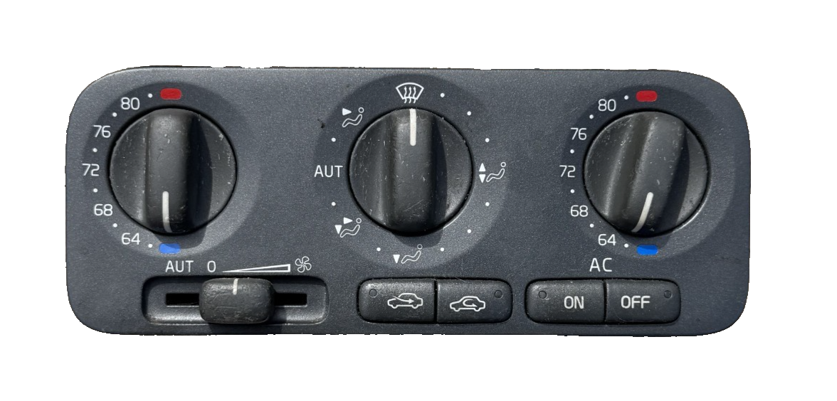 1999-2000 Volvo V70 AC Heater Temperature Climate Control 9171800 99W19E by Volvo