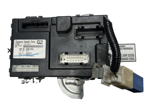 13 2013 Nissan Sentra Body Computer Control Module 284B13SG2A Black