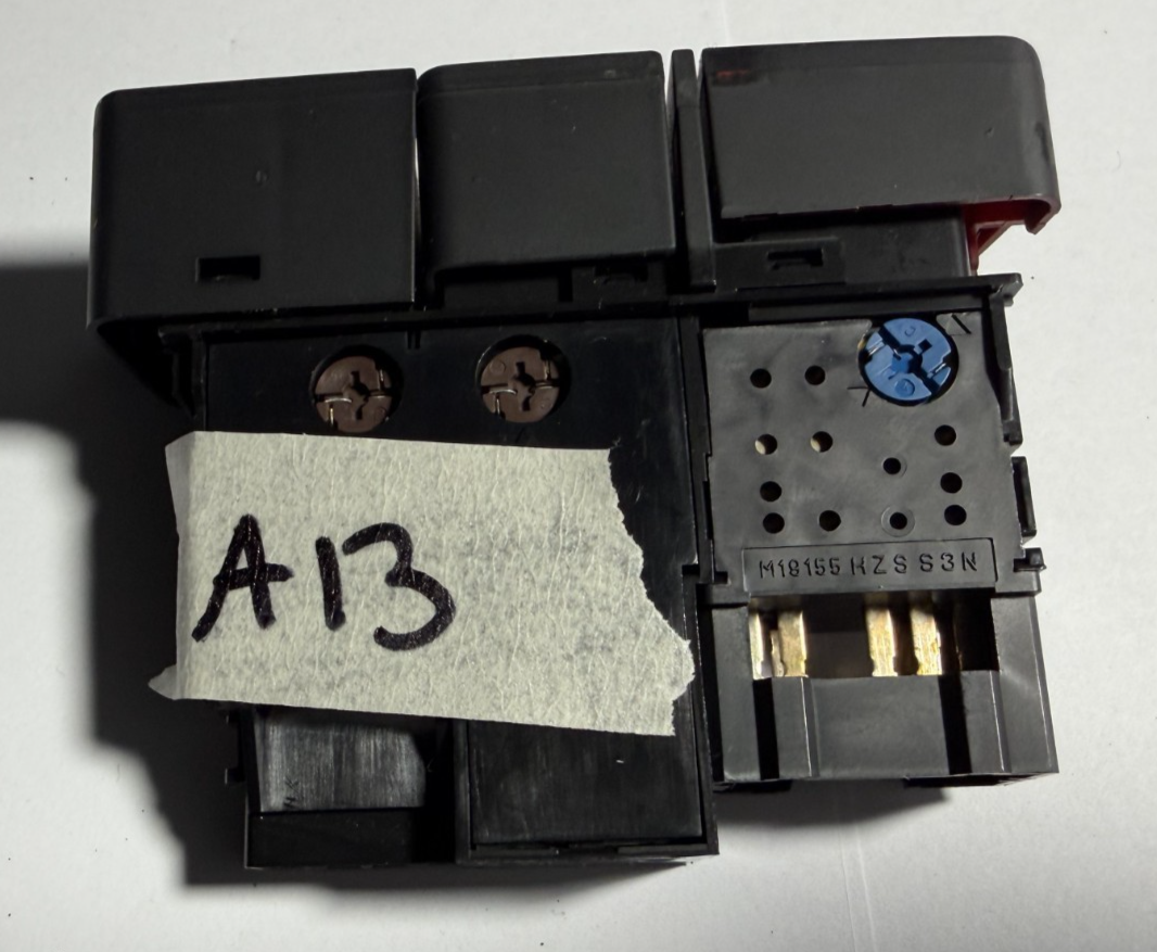 Hazard Light VTM-4 Wheel Lock Switch M31338 Black fits 06 07 08 Honda Pilot